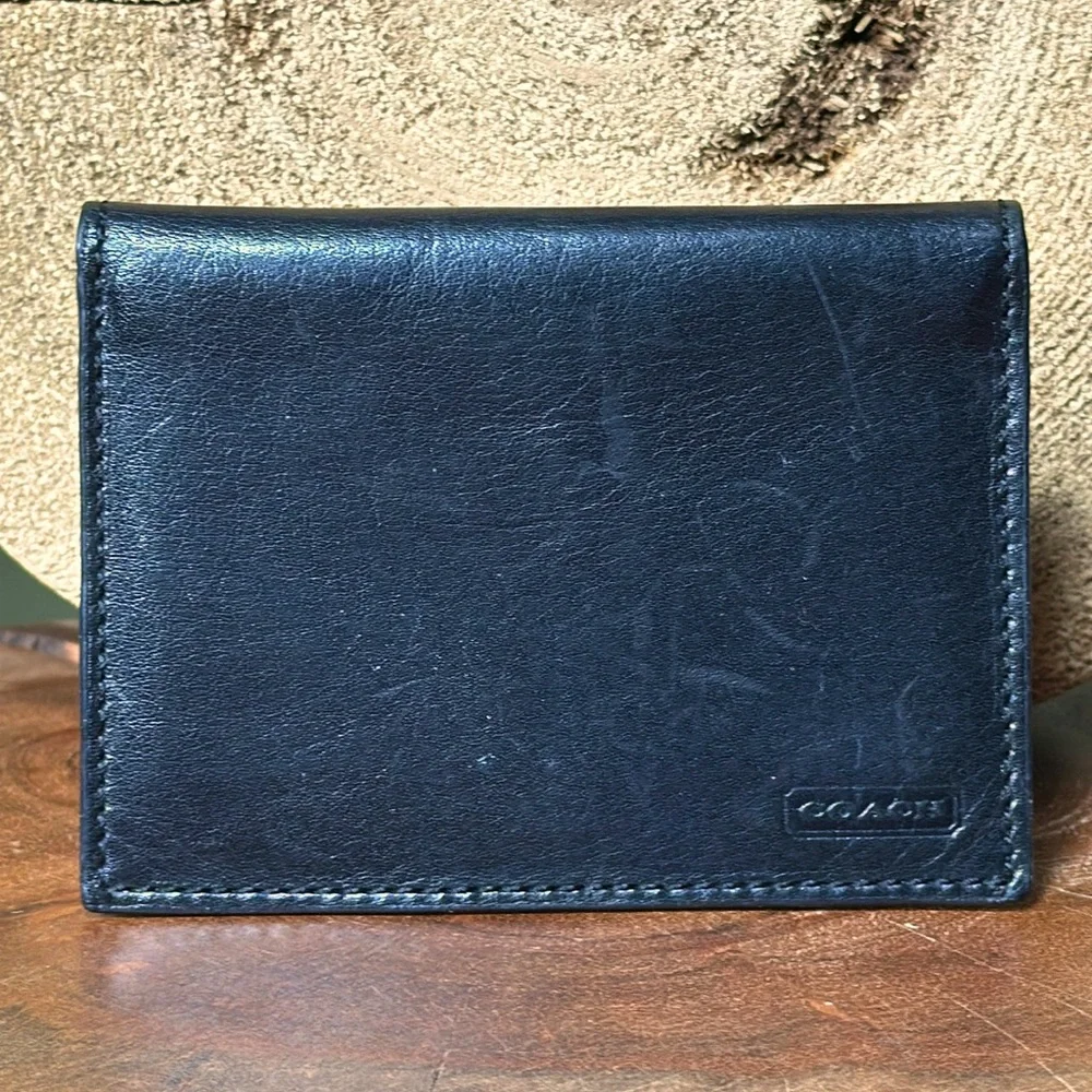 COACH Men’s Vintage Card Wallet - Picture 1 of 11